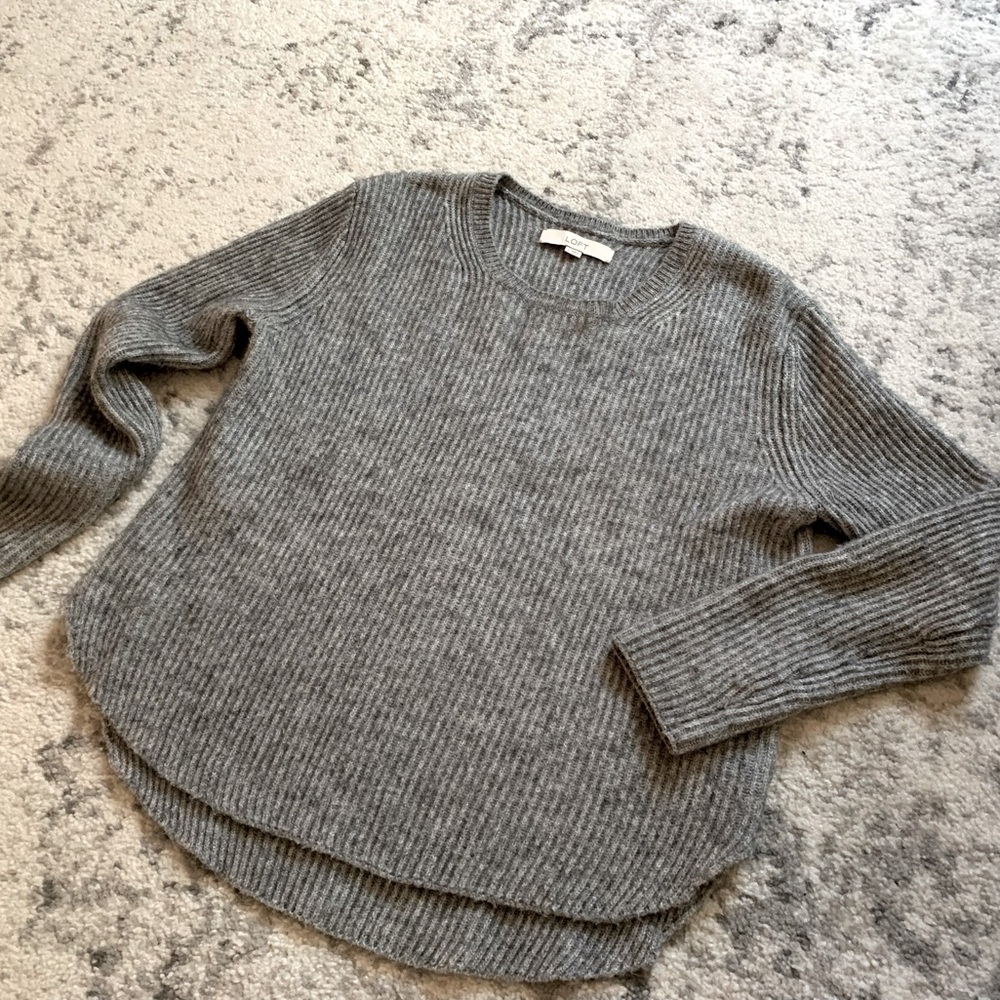 Ann Taylor LOFT Heather Gray Sweater